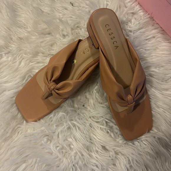 CESSCA FLAT HEEL SLIPPERS SIZE 38 - Picture 3 of 5